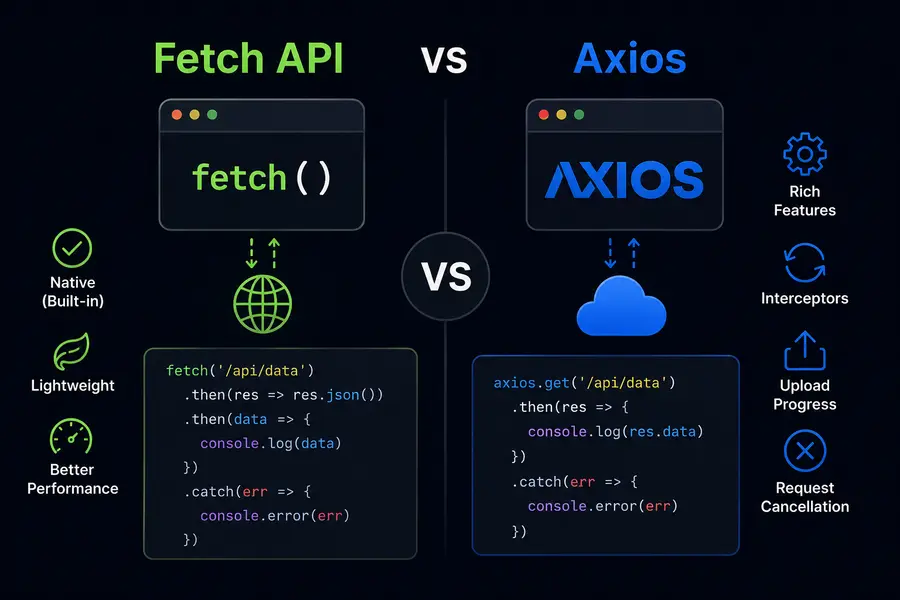 Fetch API vs Axios: Which Is Better for Network Requests?
