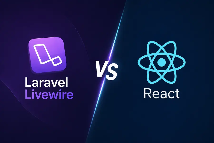 Laravel Livewire vs React: An Engineering Comparison to Choose the Best for Your Project